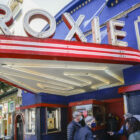 Roxie Theater members at a preview event in May 2021 before the cinema’s reopening.