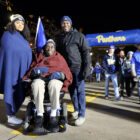 The Grier family, featured in the documentary film “Sky Blossom.”