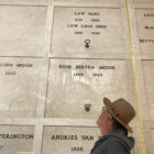 Derrick Soo visits great-grandfather Lew Hing's gravesite