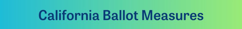 California Ballot Measures